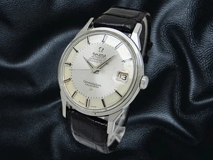 OMEGA Watch Constellation CALENDAR CHRONOMETER Ref.14902-62 Cal.561 Silver Dial - Picture 1 of 6