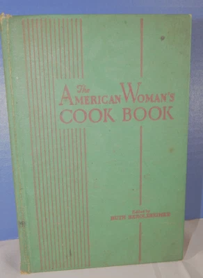 The American Woman’s Cookbook 1942 Hardcover Indexed & Illustrated Berolzheimer - Image 1 of 4