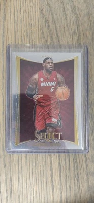 2012-13 Select Lebron James 1st Year Select Iconic Miami Heat Lakers Cavs - Image 1 of 4