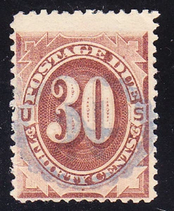 US Scott J20 old 30c Postage Due red brown U/F-VF CV $70 - Picture 1 of 1