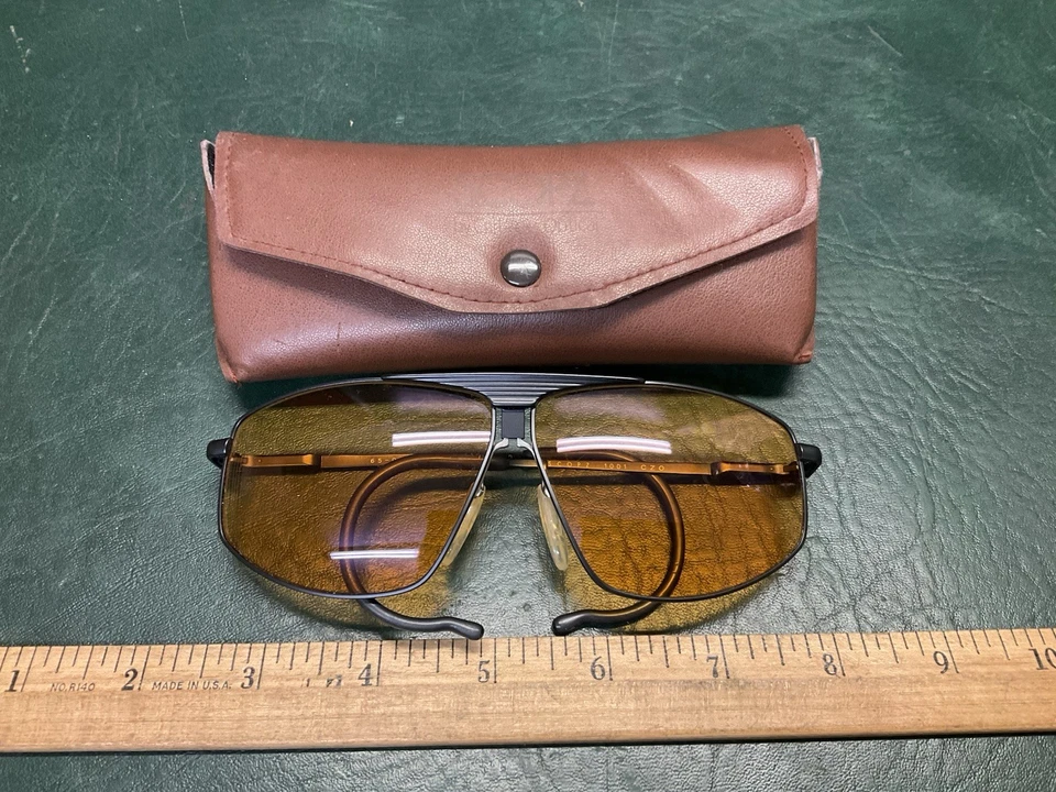 Óculos vintage Scopz por Carl Zeiss óptico 1001 CZO na caixa ~ Lentes coloridas LEIA - Imagem 1 de 4