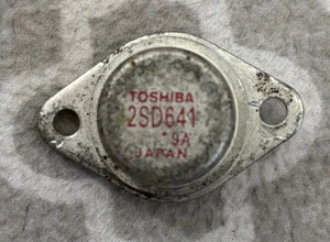 Used Toshiba 2SD641 TO3 Transistor - Picture 1 of 4
