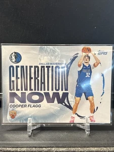 Cooper Flagg 2025 Topps Generation Now RC GN-1 - Picture 1 of 2