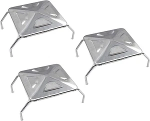 6 X 6 Inches Stainless Steel Heat Tent Burner Cover with Support Replacement Par - Picture 1 of 12