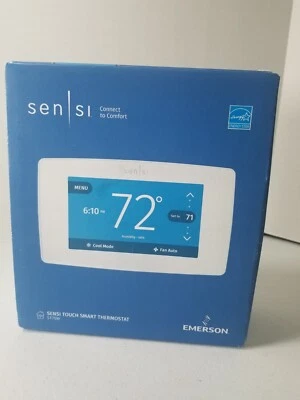 Sensi Touch Wi-Fi Smart Thermostat with Touchscreen Color Display-New Open Box - Image 1 of 4