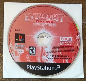 Sony PlayStation 2 - EverQuest Online Adventures Public Beta Vol 2.0 - PS2 Neuwertig - Bild 1 von 2