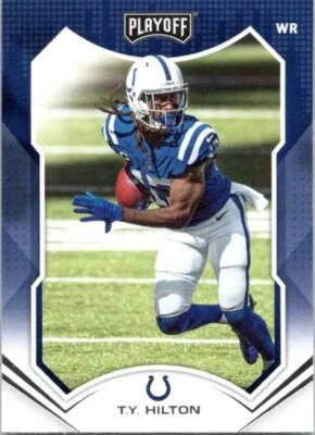2021 Panini Playoff #58 T.Y. Hilton Indianapolis Colts - GotBaseballCards - Image 1 of 2