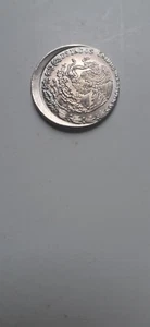 Off Center 20 Centavos...1975 Mexican - Picture 1 of 2