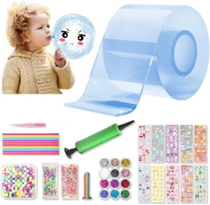 Nano Tape Bubble Kit,TINY SPARK Nano Bubble Tape Kit with 10pcs Straws,10 pcs... - Picture 1 of 7