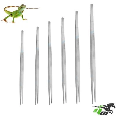 YNR ENGLAND CE YNR Reptiles Feeding Tongs Tweezers Forceps Hospitals Metal Stainless Steel CE