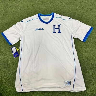 Joma Honduras Men's Home Jersey 14/15 - White - Image 1 of 4