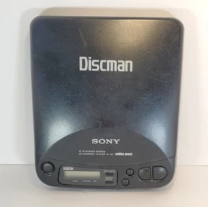 REPRODUCTOR DE CD SONY DISCMAN MODELO D-121 MEGA BASS NEGRO - No funciona - Imagen 1 de 10