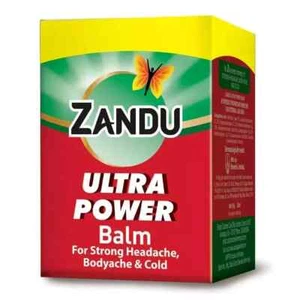 Zandu Balm Ayurvedic Headache Body Ache Pain Cold Sprain Strain Relief Fast 8ml - Picture 1 of 1
