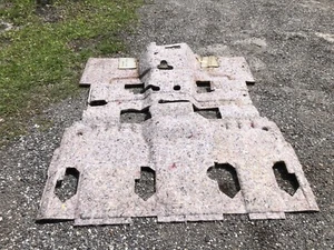 Hummer H2 OEM 03-09 Front Cabin Insulation Shield Under Carpet - Picture 1 of 13