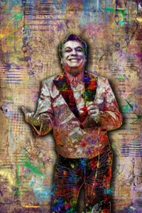 Juan Gabriel 12x18in Poster, Juan Gabriel Pop Art Print Free Shipping - Picture 1 of 7