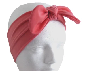 Stretchy Headband with Bow Dark Pink Childs 5/6  Disney Parks NWOT - Picture 1 of 10