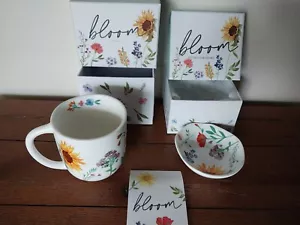 Rosanna BLOOM Mug and Dish Set NIB - Picture 1 of 5
