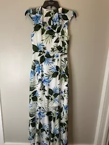 Banana Republic Dress Floral Size 0 Maxi Length - Picture 1 of 12