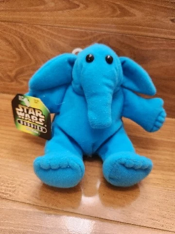 1997 STAR WARS Buddies ROTJ MAX REBO Beanbag Plush KENNER Figure NEW w/ TAG Cover