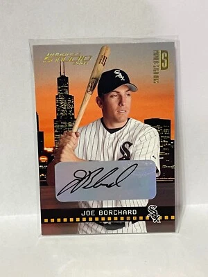 Studio Private Signings 2004 autógrafo automático Joe Borchard #'d 25/03 Foto 1 de 2