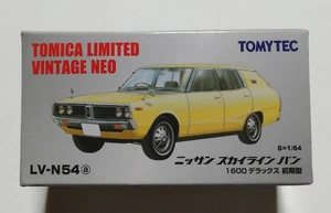 Tomica Limited Vintage Neo Lv-N54A Nissan Skyline Van 1600 Deluxe Earlyyellow Ke - Bild 1 von 3