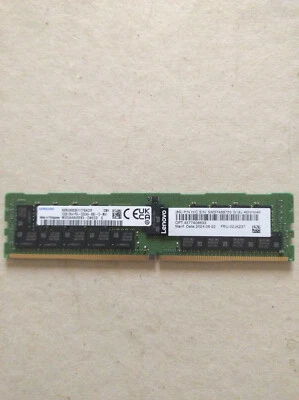 MEMORIA RDIMM 32GB SAMSUNG TruDDR4 3200 MHZ 2Rx4 1.2V LENOVO PN 4X77A08633 NUOVA - Immagine 1 di 2