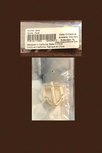 KEEP COLLECTIVE GOLD ANCHOR BRACELET CHARM NEW - Picture 1 of 1