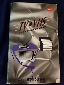 COLLECTOR'S ITEM! TV VHS Almanac Paperback 1997 by Joseph Stewart - Foto 1 di 9