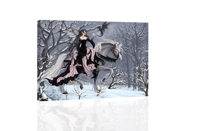 The Dark Fairy - CANVAS OR PRINT WALL ART - Image 1 of 2