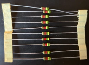 10pcs 44.2k ohm 1/4W 1% Metal Film Precision Axial Resistors ~ NEW ~ - Picture 1 of 1