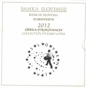 Juego de monedas de curso Eslovenia KMS 2012 - Imagen 1 de 1