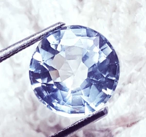 Untreated Unheated 3.75 Ct Natural Aquamarine Loose Gemstone With Certificate - Picture 1 of 6