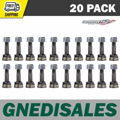 GREENTEETH® 1100 Series Greenteeth/Wear Sharp, Stump Grinder Teeth - Lot of 20, Ships Free!