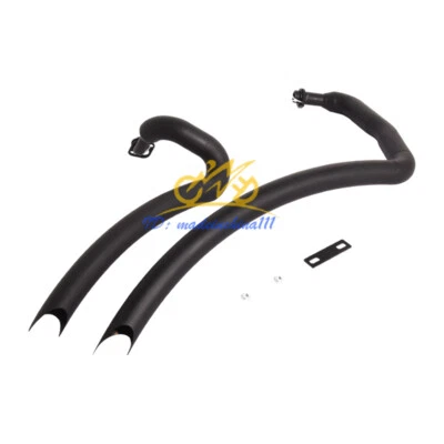 Tubo silenciador escape completo Shortshots para Yamaha Virago 250 XV250 XV125 1995-2007 Foto 1 de 4