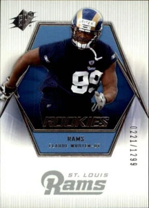 A2087- 2006 SPx #103 Claude Wroten RC /1299 Rams Rookie Card - NM-MT - Picture 1 of 2