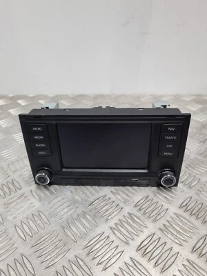 Seat Leon 2012-2019 pantalla radio navegación por satélite unidad multimedia 5f0919603a Foto 1 de 4