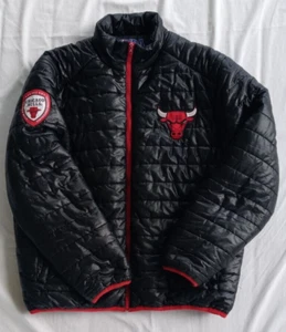 Chicago Bulls 2012 Eastern Conference Full Zip Jacket Size XLarge NBA Puffer - Picture 1 of 9