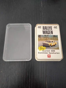 RALLYE WAGEN QUARTETT 0209 BIELEFELDER SPIELKARTEN JOKER TOP TRUMPF VINTAGE - Bild 1 von 3