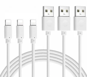 3-PACK USB Fast Charger Cable Cord to For iPhone 14 13 12 11 X XS Pro Max - Picture 1 of 2
