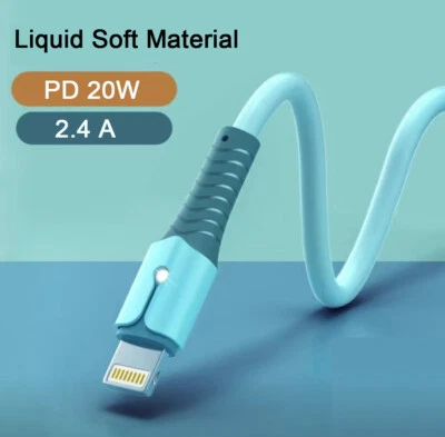 Fast Charger Sync USB cable For Apple iPhone 6 7 8 X XS XR 11 12 13 14 Pro iPad - Image 1 of 4