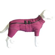 Dog Winter Coat 4 Legs Covered Windproof Waterproof Reflective Warm Dog Clothing