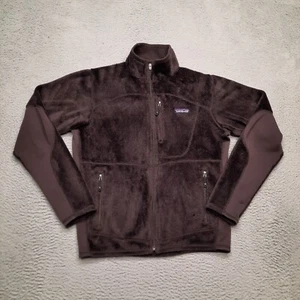 Patagonia R2 Regulator Mars Jacket Mens Small Brown Fleece Full Zip Polartec - Picture 1 of 10