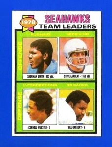 1979 Topps FOOTBALL #244 STEVE LARGENT SEATTLE SEAHAWKS LEADERS EX+/EXMINT (SB2) - Picture 1 of 1