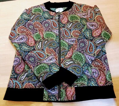 Unusual Modcloth Compania Fantastica Thick Tapestry style  Bomber Jacket  - Image 1 of 4