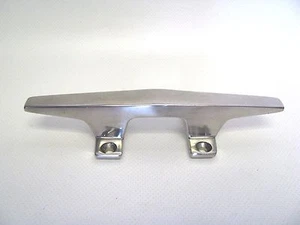 132-4860 Sea-Dog Line 6" Inch Stainless Open Base Cleat Four (4) Hole - Picture 1 of 8