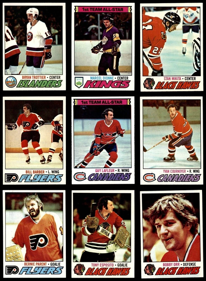 1977-78 TOPPS NHL Card Set Break #1-#264 — You Choose! Rookies, Stars & Commons - Image 1 of 1