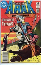 Arak Son of Thunder 1981 series # 5 fine comic book