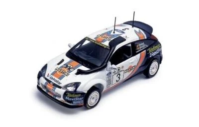 1/43 IXO RAM050 Ford Focus WRC '01 2001 Safari Rally Kenya #3 Sainz & Moya - Image 1 of 4