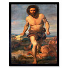 Espalter Samson Biblical Painting Wall Art Print Framed 12x16