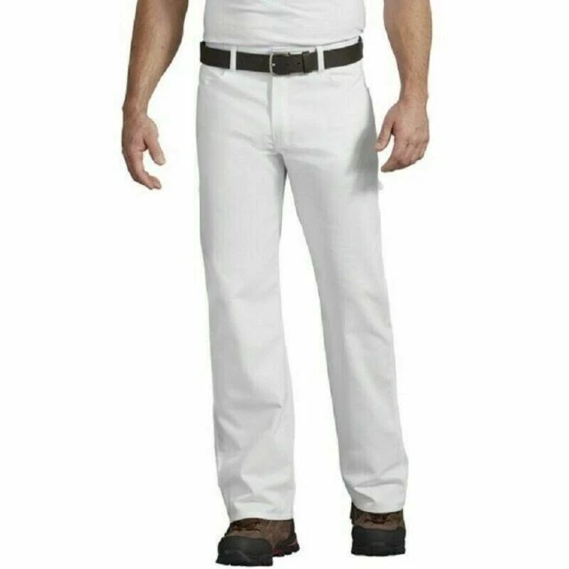 Dickies Men's Painter Pant - White, Size 40X30